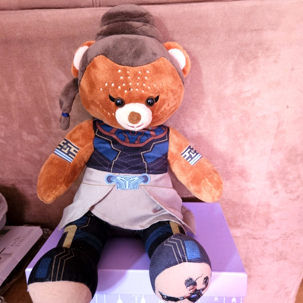 Marvel Black Panther Wakanda Shuri Build A Bear with Voice Recording